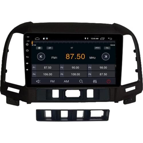 2020 in stock! NEW 9" Android 9.0 Car DVD GPS for Hyundai Santa Fe 2006-2012 with BT Radio Wifi 3/4G SD USB flash Tape recorder