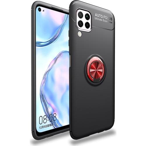 Huawei Nova 8 SE Case Silicone Magnetic Bumper Bracket Ring TPU Cover Case For Huawei NOVA 7 Pro SE 7I,NOVA 6 4G 5G SE,Nova8 SE