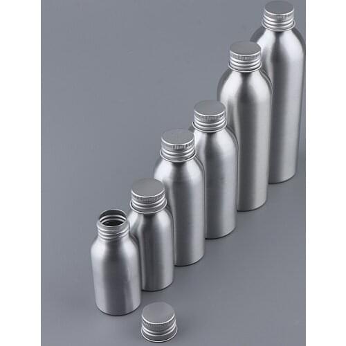 2Pcs/set 40mL Mini Travel Empty Make Up Containers Aluminum Bottles Kit DIY