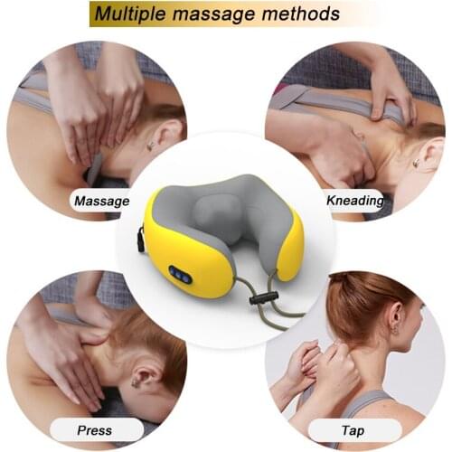 Neck Electrical Massager for Ventouse Anti Cellulite Muscle Stimulator Cervical Vertebra Impulse Massage Physical Therapy Device
