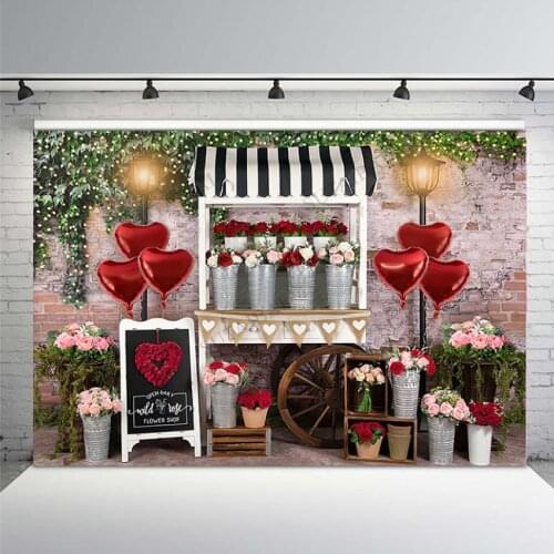 Garden Rose Shop Valentine Background Beautiful Bloom Flower Background Birthday Girl Portrait Photography Photo Studio