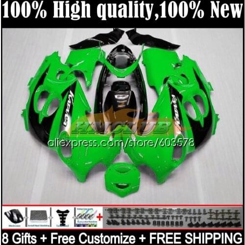 Body For SUZUKI KATANA GSX750F GSXF 600 750 1CL.2 gloss green GSXF600 03 04 05 06 07 GSXF750 2003 2004 2005 2006 2007 Fairing