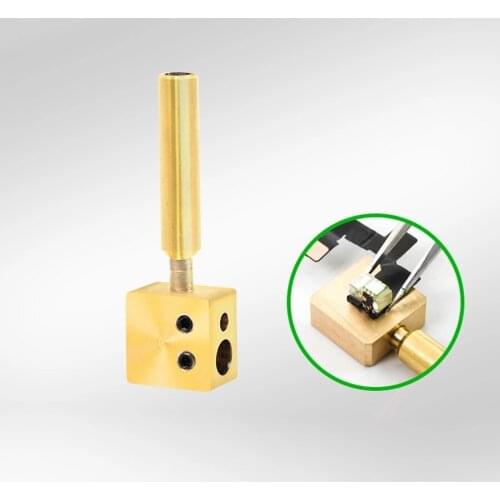 RELIFE 3 In 1 Mini Micro Hot Table Easy Disassemble Tin Heating Station for 936 JBC210 T12 Series Rubber Removal Head Tools