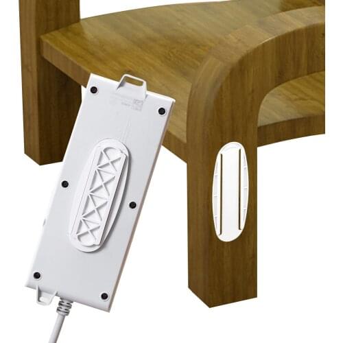 Plug Play Router Storage Wall-Mounted Power Strip Fixed Device Circuit Board Fixed Sticker 5 piece/set Punch Free