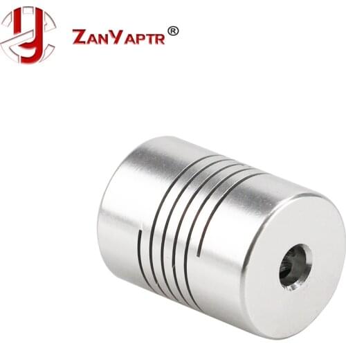 3D printer Stepper Motor Flexible Coupling Coupler /Shaft Coupling 5mm*8mm*25mm / 5*5mm / 6.35*8mm Flexible Shaft