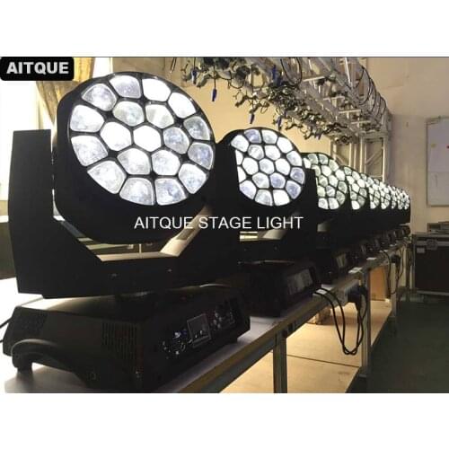 8lot Dj lighting led moving heads 15watts b eye zoom 19x15 led moving head light 15w bee eyes led zoom