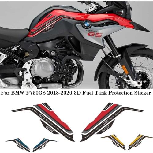 For BMW F750 GS f750 gs F850 GS f850 gs 2018-2020 motorcycle 3D fuel tank protection sticker