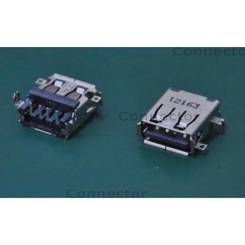 10pcs Laptop Common 14mm Female USB Jack Connector fit for Lenovo B450 B450A B450L X220 HP 100B Omni 120-1024 ASUS G51VX Series