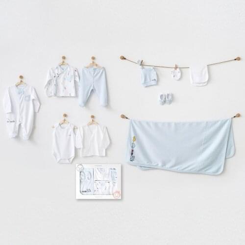 Andywawa AC20821 Chu Chu Train 10 Piece The Zibin Set White