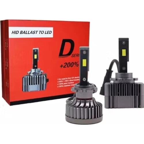 Car light D1S D2S D3S D4S D8S D5S LED canbus headllamp 90W 10000LM 12V 6000K automóviles bulb D1R D2R D3R D4R
