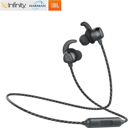 Harman Infinity I200BT Bluetooth wireless headphones Running magnetic with mic Earplug Headset 8h Sport Earphones Pink as gift