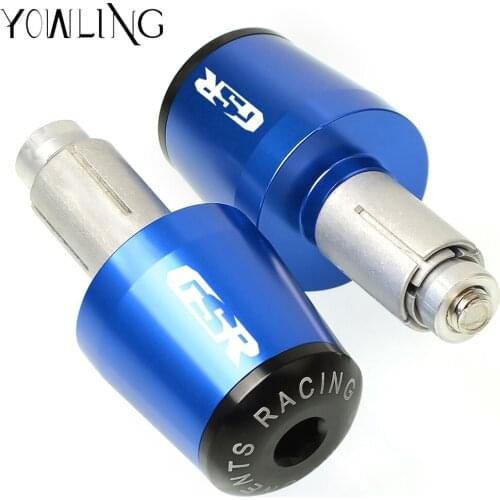 For SUZUKI GSR 600 400 750 GSR750 GSR600 GSR400 Motorcycle accessories CNC 22MM Handlebar Grips Handle Bar Cap End Plugs