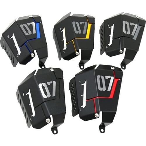 For Yamaha MT 07 MT07 To Refit The Auxiliary Water Tank Cover Auxiliary Kettle Protective Cover and Anti Falling Cover 2013-2020