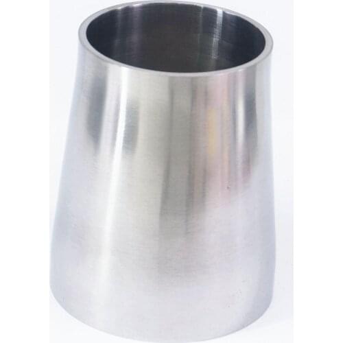 63mm Turn to 51mm O/D 304 Stainless Steel Sanitary Weld Concentic Reducer Pipe Fitting