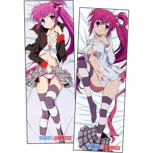 Hobby Express Rin Natsume Little Busters Anime Dakimakura Japanese Otaku Waifu Hugging Body Pillow Cover YCDS0300