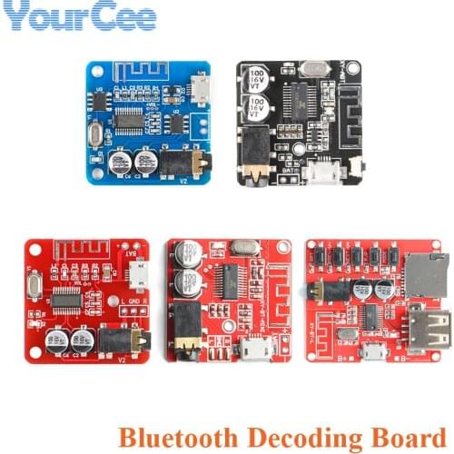 DIY Audio Receiver Module MP3 Lossless Decoder Board Bluetooth-compatible Wireless Stereo Music Board A252 BT-Mini