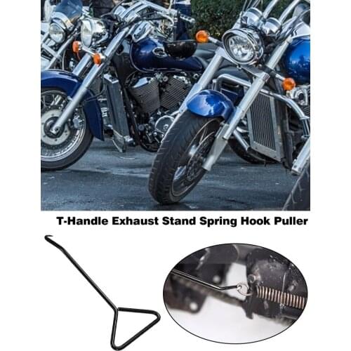 Motorcycle Spring Hook Stainless Steel Exhaust Stand Puller Tool Motocross Dirt Bike Scooters Accessories Spring Hook Puller