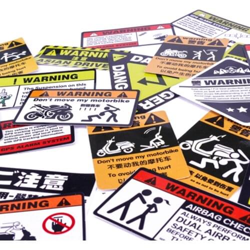 Motorcycle Sticker Car Sticker Unit Scooter Decals Motorbike Waterproof About 6-10cm Pegatinas for Honda Suzuki Kawasaki Yamaha