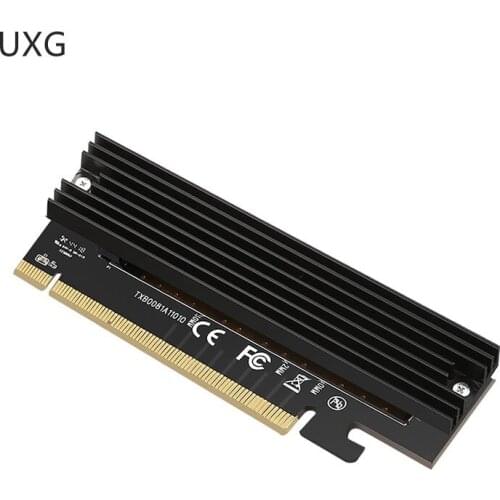 PCIE X16 to M.2 Expansion card M Key NVMe SSD NGFF Ethernet Adapter Riser card Hot sale