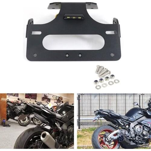 Fit For Yamaha MT-10 FZ-10 2017 2018 2019 2020 2021 Motorcycle Rear Tail Tidy Fender Eliminator kit Registration Plate Holder