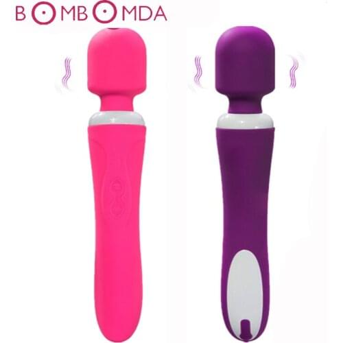 Sex Shops G-Spot Dildo Vibrator G Spot AV Wand Sex Toys for Woman Dual Head Stimulator Massager Vibrator for Woman Adult Product