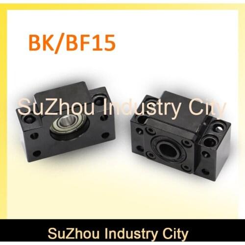 SFU 2005 / SFU2010 Ball Screw End Support BK 15 & BF 15 CNC parts BK/BF15 bracket