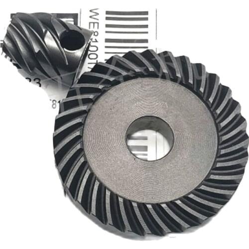A Set Cutting Machine Gear for Dewalt DWE8100S DWE8100T d28134 D28113 Angle Grinder Polishing Machine Size Gear Bevel Gear