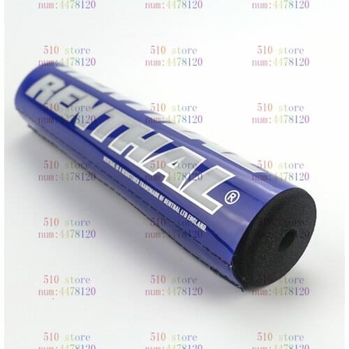 Blue HANDLEBAR ROUND CUSHION Crossbar Foam BAR Chest Square PAD PRO Taper FOR MOTOCROSS MOTO HONDA CRF50 XR50 CRF70 XR70 DIRT