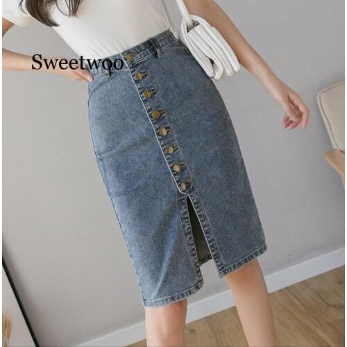 SWEETWOO Wrap Pencil Skirts