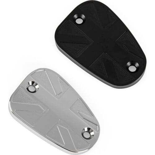 CNC Front Brake Reservoir Master Cylinder Disc Cap Cover Protector For Triumph Bonneville T100 T120 Black America Speedmaster