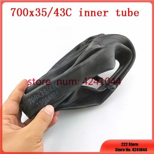 High-quality 700x35/43c inner tube with Straight stem valve stem for Bike Road Bicycle Bicycle Parts