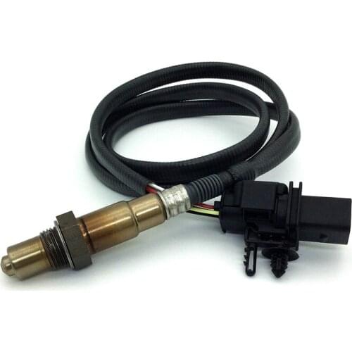 WEIDAAUTOPATRS New 0258017025 Lambda O2 Exhaust Gas Oxygen Sensor For VW Skoda Audi LSU 4.9 Wire Band OE#0 258 017 025