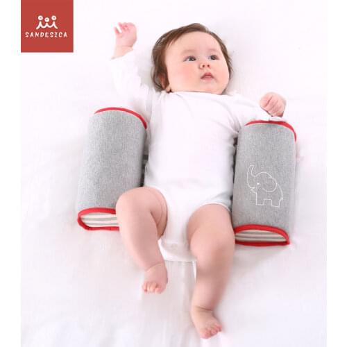 Japan patent Newborn Positioner Anti Roll Child safety pillow Baby anti dropping protect waist Stereotype Pillow