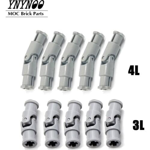 10Pcs/lot High-Tech Universal Joint 3L 61903 4L 9244 [Complete Assembly] 9244194 MOC Building Blocks Bricks Parts DIY Toys