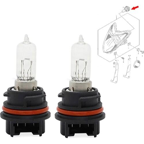 2Pcs 12V 40/40W Motorcycle Headlight Bulb PH11 HID White Light Bulb for Honda DIO AF54-56 ZX AF35 AF38 Z4 Scooter