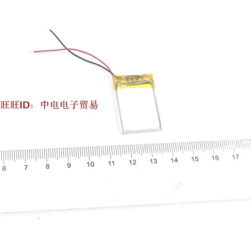 252535 ultra thin polymer lithium battery 3.7V MP3 digital toy core