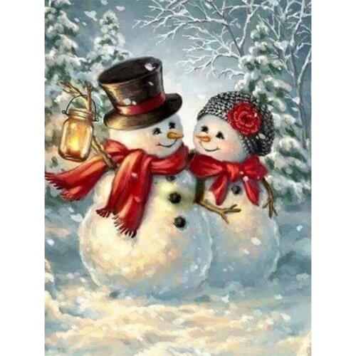 5D DIY diamond painting santa Diamond Embroidery Father Christmas Diamond Mosaic Cross Stitch Home Christmas Wall Decor painting