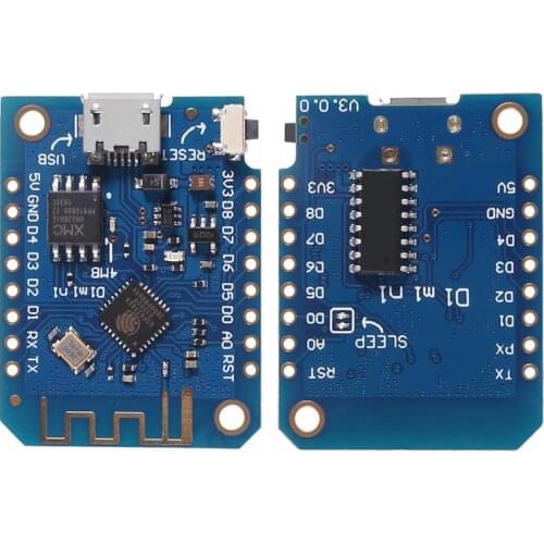 D1 mini V3.1.0 - WEMOS WIFI Internet of Things development board based ESP8266 4MB MicroPython Nodemcu for Arduino
