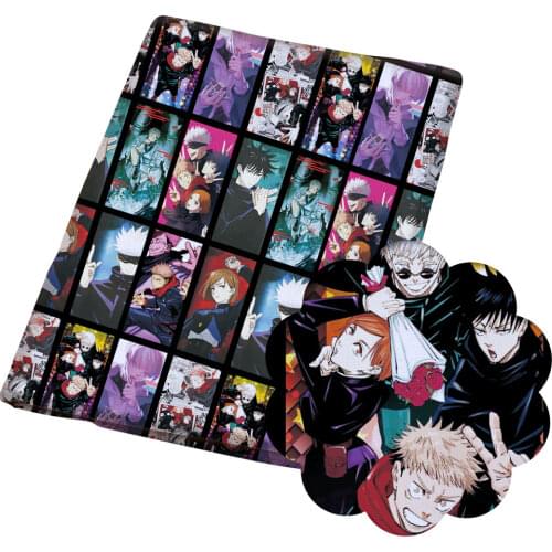 Diy 50 * 140CM/piece cartoon pattern polyster and cotton fabric patchwork printed fabric polyester children home textile sewing