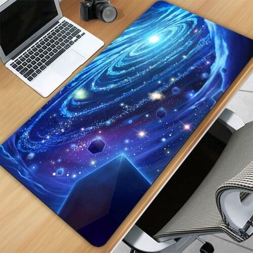 Starry Sky Gaming Mouse Pad Pad Diy Keyboard Mat Led large Mousepad Speed Carpet and Extended Cute Laptops Pc Mats Pads for Xl