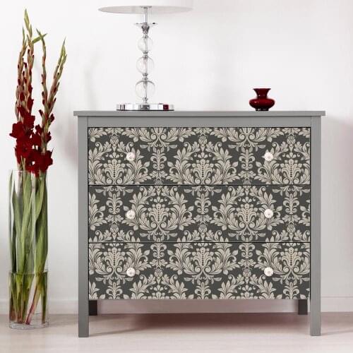 Adhesive film for furniture and walls, highest resolution, fit 40x300 cm, wrapping kitchens cabinets tile furniture tables