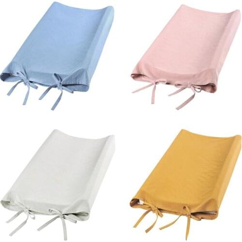 Soft Reusable Changing Pad Cover Breathable Infant Changing Table Sheets Cover