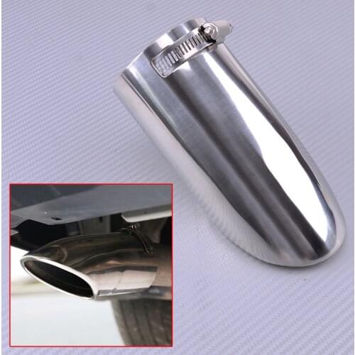 Car Rear Exhaust Muffler Tip End Tail Pipe Cover Trim Fit for Nissan X-Trail T32 2014 2015 2016 2017 2018 2019 Replacement