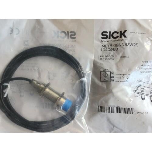 100% new original sick Proximity switch IME18-08NNSZW2S IME18-08NPSZW2S