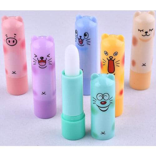 New Makeup Moisturizing Colourless Lip Balm Natural Plant Sphere Lip Gloss Fruit Embellish Lipstick Makeup Sets