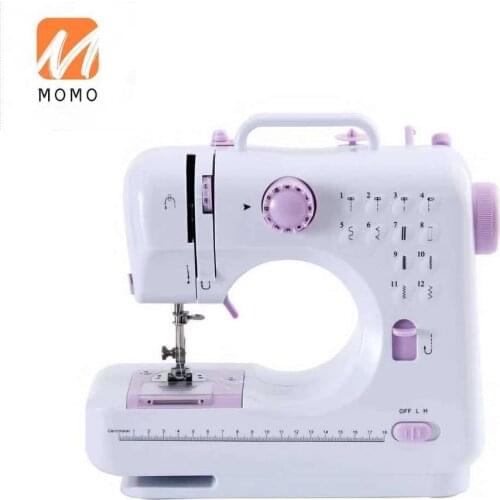 Apparel machinery hand held sewing machine portable mini double threads sewing machine