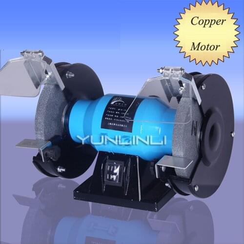 5.5kg Grinding Machine With 6' Grinding Wheel 220V 250W Grinder Bench Small Household Grinder Micro Polishing Machine Sharpener