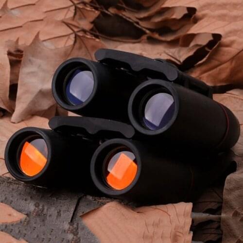 Folding Binoculars Mini Binoculars 30X60 HD Wide Angle Portable Low Light Level Night Vision Pocket Binoculars Hot Dropshipping