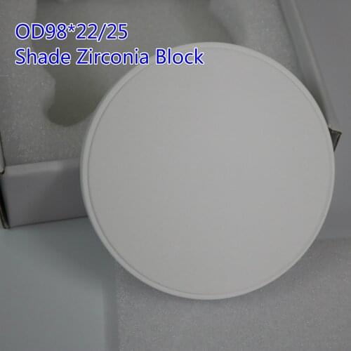 Dental Shade Zirconia Blocks Zirconium Disk Preshade Zirconia Discs Block CADCAM for Make Porcelain Ceramic Teeth