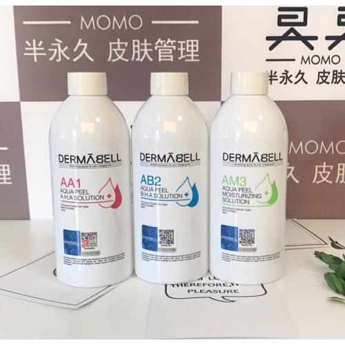 2019 New peeling solution 400ml per bottle aqua facial serum hydra facial serum for normal skin